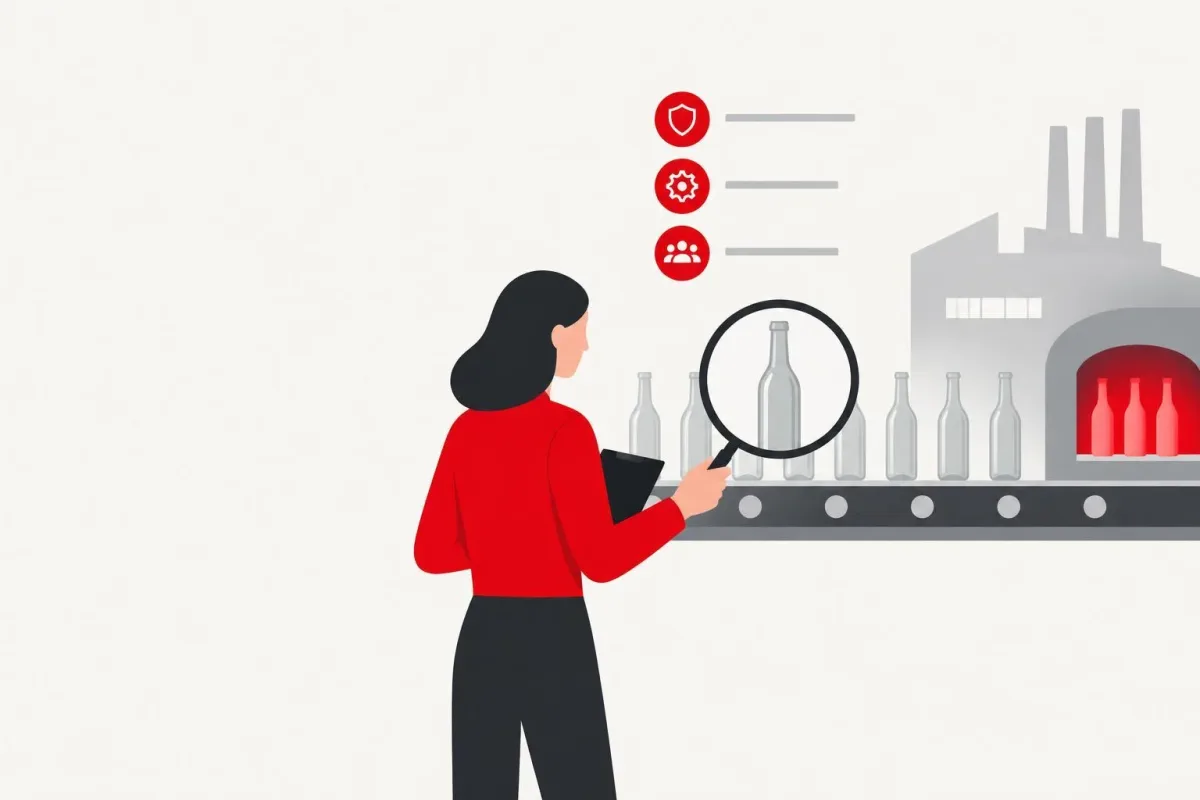 How to Evaluate a Glass Bottle Manufacturer for Packaging Projects